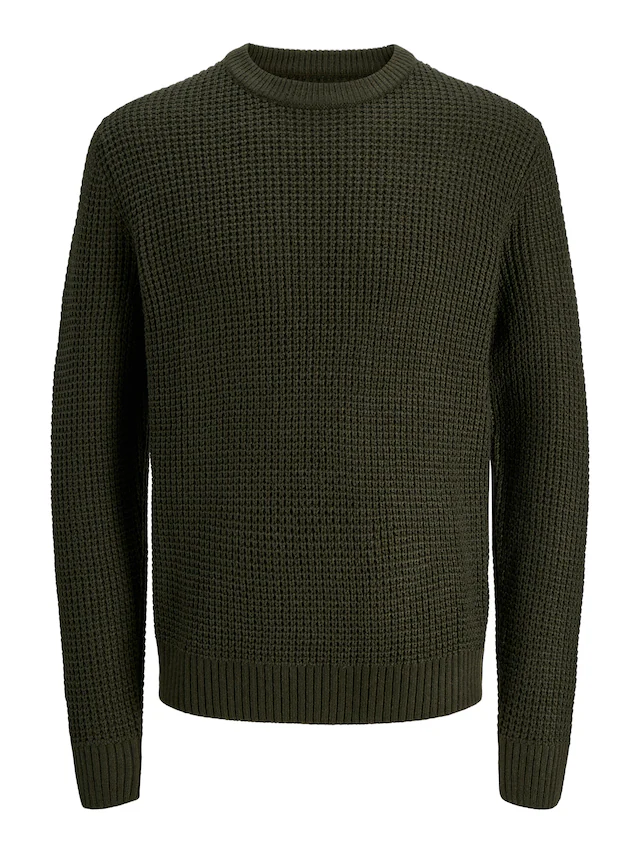 Jack & Jones Strickpullover »JJGLOBAL KNIT CREW NECK«