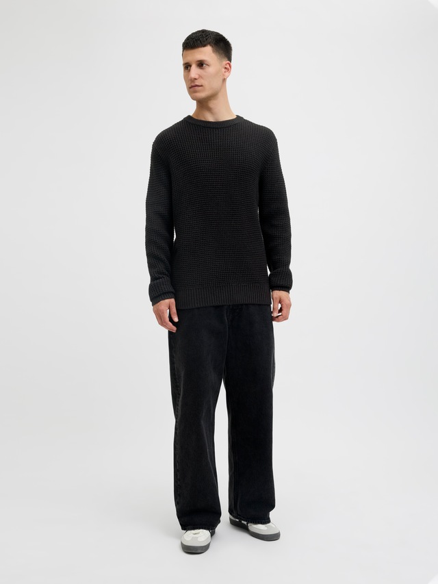 Jack & Jones Strickpullover »JJGLOBAL KNIT CREW NECK«
