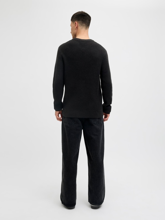 Jack & Jones Strickpullover »JJGLOBAL KNIT CREW NECK«
