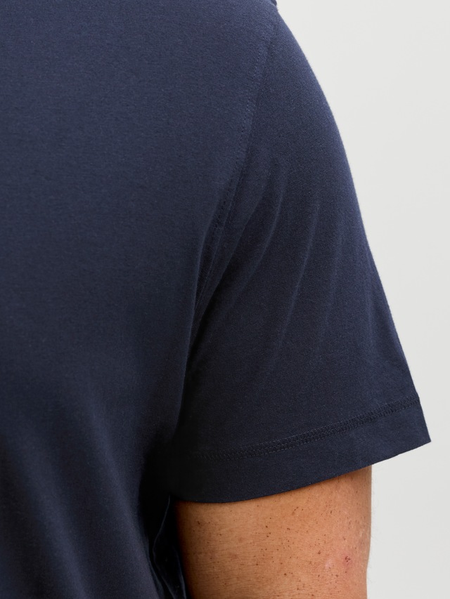 Jack & Jones PlusSize T-Shirt »JORNORREBRO EMB TEE SS CREW NECK PLS«