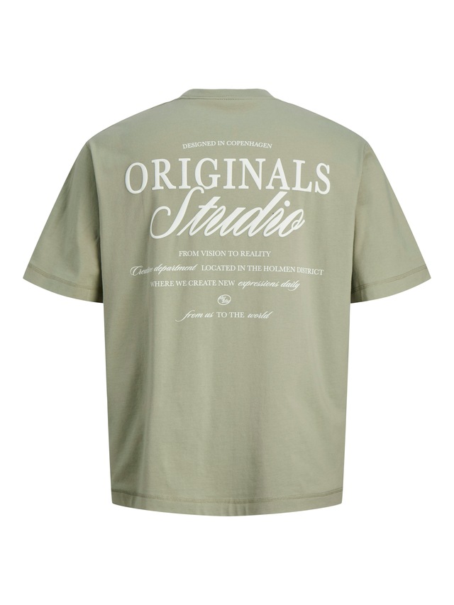 Jack & Jones Junior T-Shirt »JORNORREBRO TYPO TEE SS CREW NECK SN JNR«