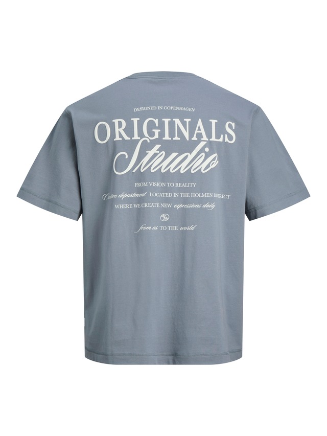 Jack & Jones Junior T-Shirt »JORNORREBRO TYPO TEE SS CREW NECK SN JNR«