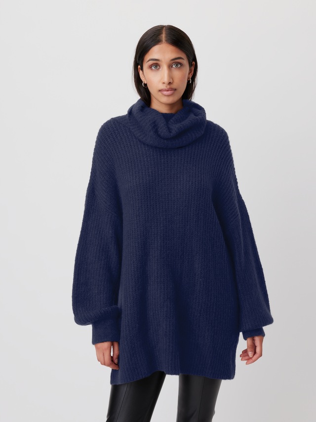 LeGer Strickpullover »Juna, LeGer by Lena Gercke« Loose fit mit Rundhalsausschnitt