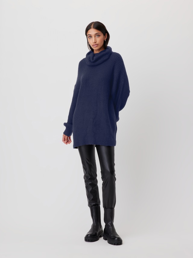 LeGer Strickpullover »Juna, LeGer by Lena Gercke« Loose fit mit Rundhalsausschnitt
