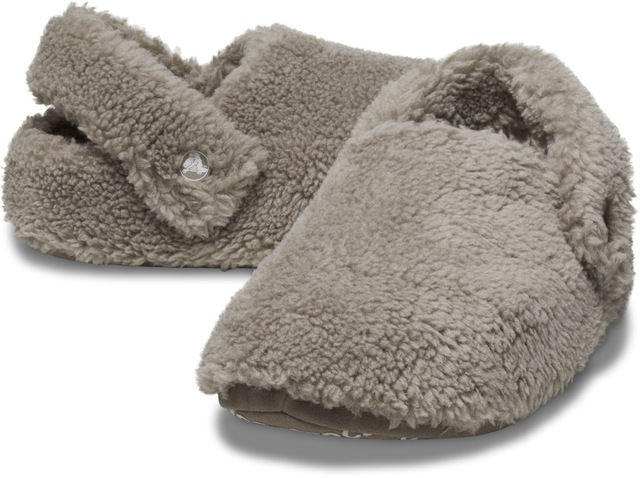 Crocs Clog »Classic Cozzzy Slipper« Hausschuh, mit kleiner Plateausohle