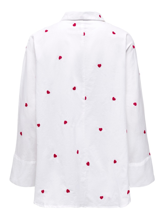 ONLY Hemdbluse »ONLNEW LINA GRACE LS EMB SHIRT NOOS WVN«