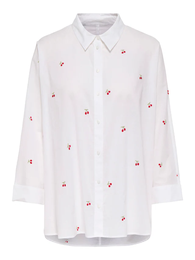 ONLY Hemdbluse »ONLNEW LINA GRACE LS EMB SHIRT NOOS WVN«