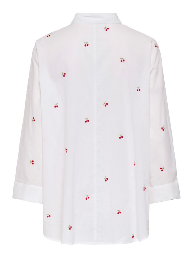 ONLY Hemdbluse »ONLNEW LINA GRACE LS EMB SHIRT NOOS WVN«