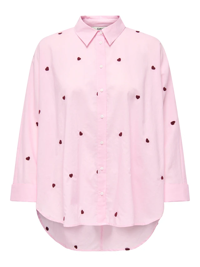 ONLY Hemdbluse »ONLNEW LINA GRACE LS EMB SHIRT NOOS WVN«