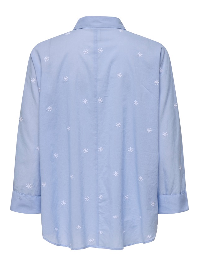 ONLY Hemdbluse »ONLNEW LINA GRACE LS EMB SHIRT NOOS WVN«