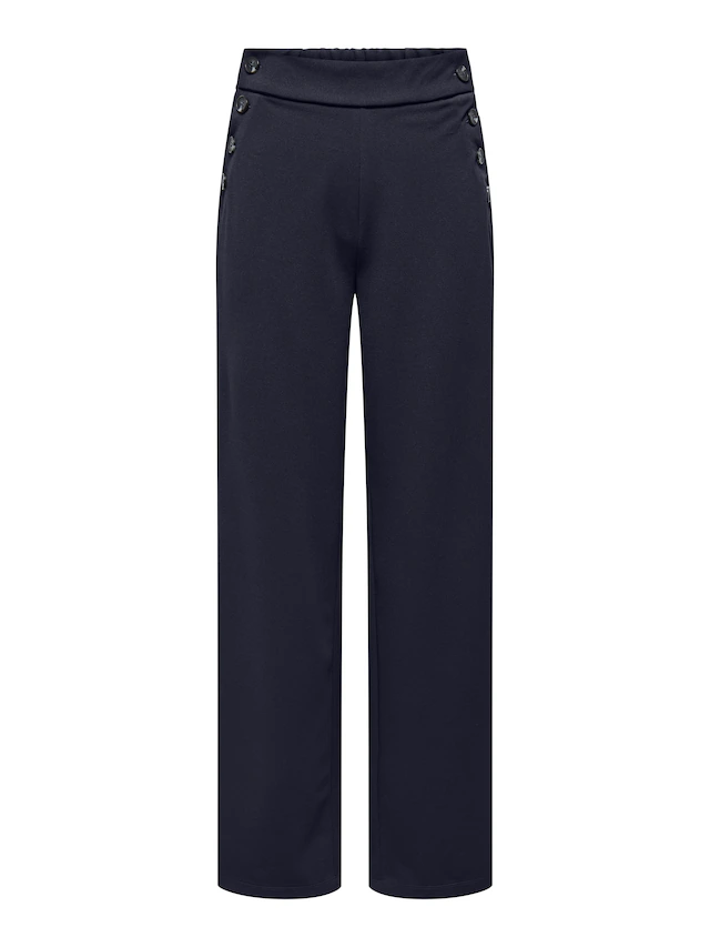 ONLY Schlupfhose »ONLRINA BUTTON PANT JRS NOOS« Jersey Hose mit Knopf-Details