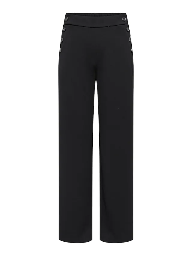 ONLY Schlupfhose »ONLRINA BUTTON PANT JRS NOOS« Jersey Hose mit Knopf-Details