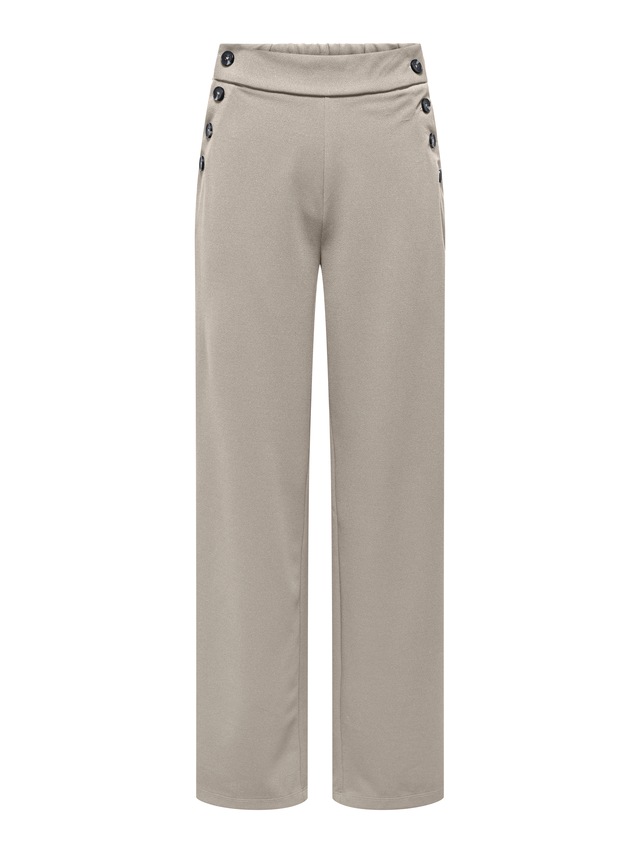 ONLY Schlupfhose »ONLRINA BUTTON PANT JRS NOOS« Jersey Hose mit Knopf-Details