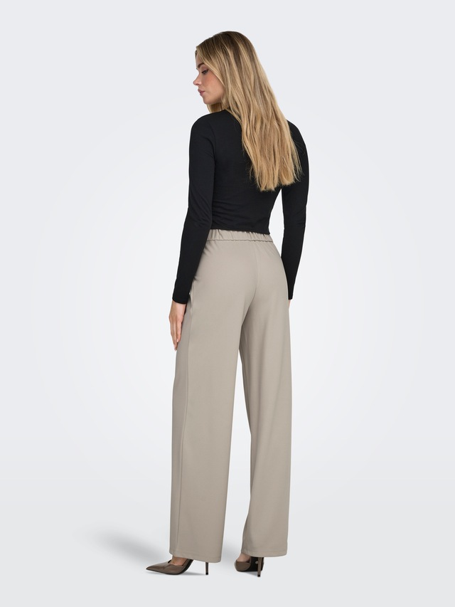 ONLY Schlupfhose »ONLRINA BUTTON PANT JRS NOOS« Jersey Hose mit Knopf-Details