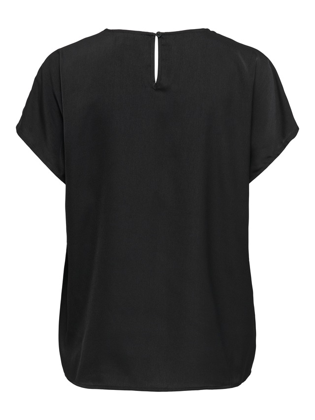 ONLY V-Shirt »ONLLUCY LIFE SS V-NECK TOP WVN«