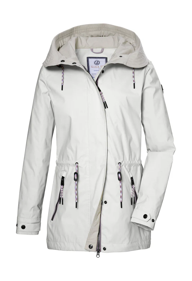 G.I.G.A. DX by killtec Funktionsjacke »GS 72 WMN JCKT« Wind- und wasserdichte Jacke mit urbanem Look und großer Kapuze