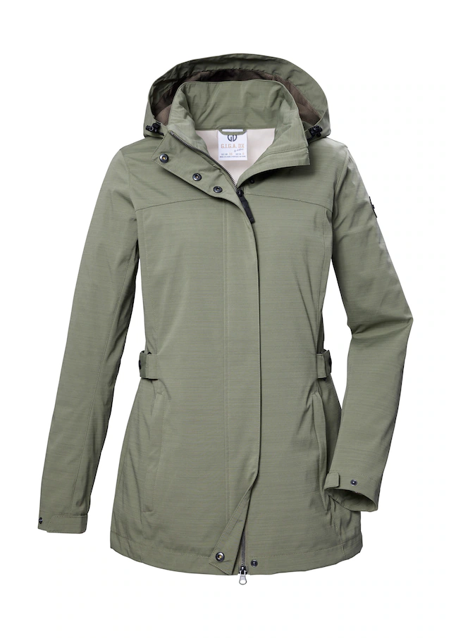 G.I.G.A. DX by killtec Softshelljacke »GS 75 WMN SFTSHLL JCKT« Wasserabweisende, atmungsaktive Softshelljacke mit abnehmbarer Kapuze