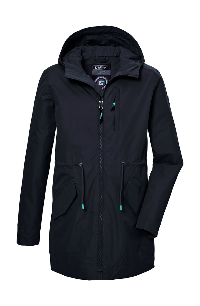 Killtec Parka »KOS 148 GRLS PRK« Wind- und wasserdichter Parka mit reflektierenden Elementen