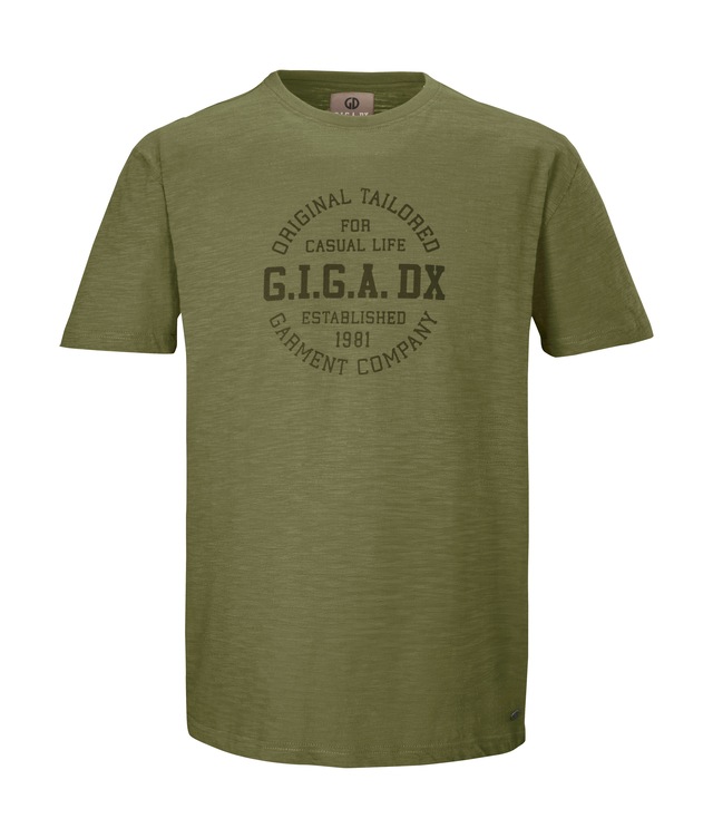 G.I.G.A. DX by killtec T-Shirt »GS 4 MN TSHRT GOTS« GOTS-zertifiziertes Bio-Baumwollshirt, weich, strapazierfähig, lässig