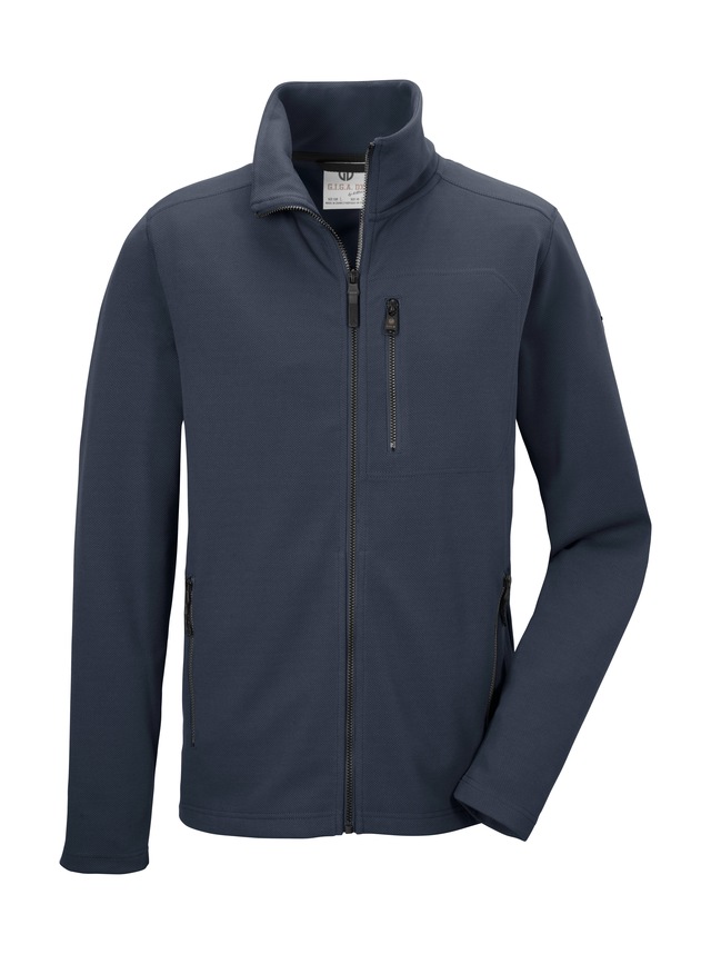 G.I.G.A. DX by killtec Strickjacke »GS 78 MN FLX JCKT« Elastische Herrenjacke mit Zipper-Taschen