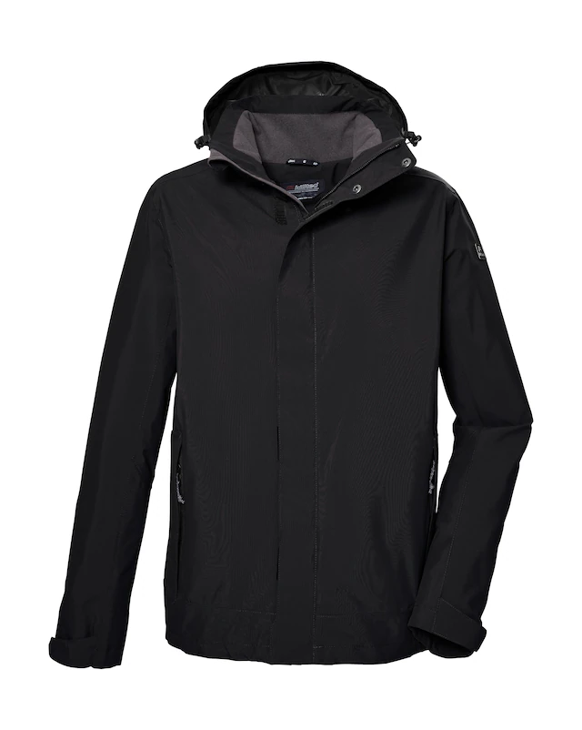 Killtec Outdoorjacke »KOS 183 KG MN JCKT« Wind- und wasserdichte Funktionsjacke mit abzippbarer Kapuze
