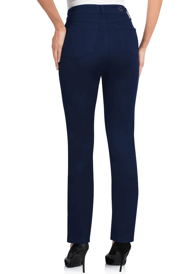 wonderjeans Straight-Jeans »High Waist Straigth« mit Stretch