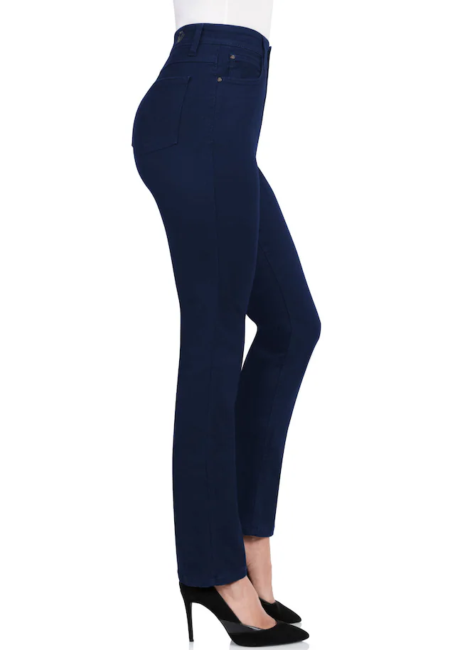 wonderjeans Straight-Jeans »High Waist Straigth« mit Stretch