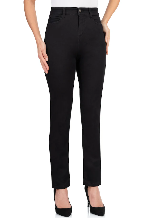 wonderjeans Straight-Jeans »High Waist Straigth« mit Stretch