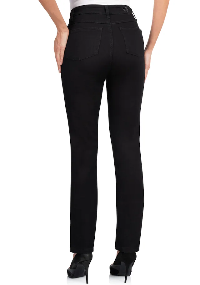 wonderjeans Straight-Jeans »High Waist Straigth« mit Stretch