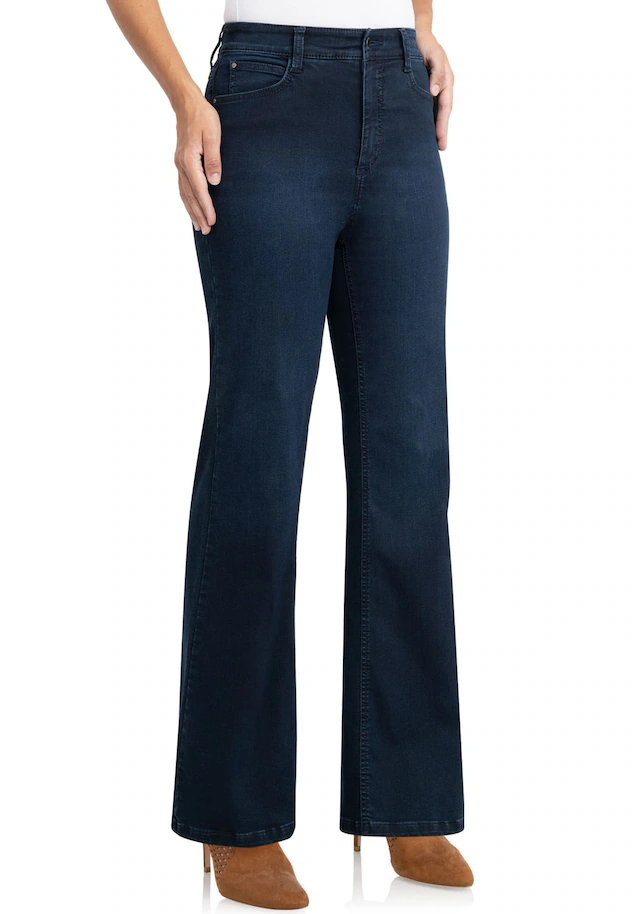 wonderjeans Schlagjeans Flared, mit Stretch