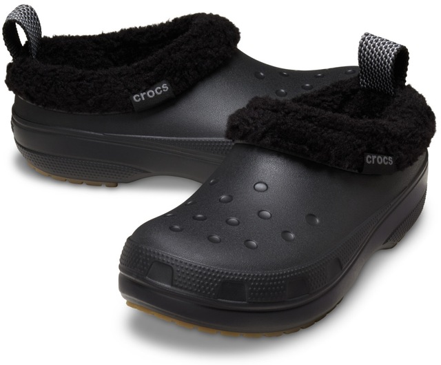 Crocs Clog »Unisex Classic Lined Shorty« Regenschuh, Outdoorschuh, Hausschuh mit Warmfutter