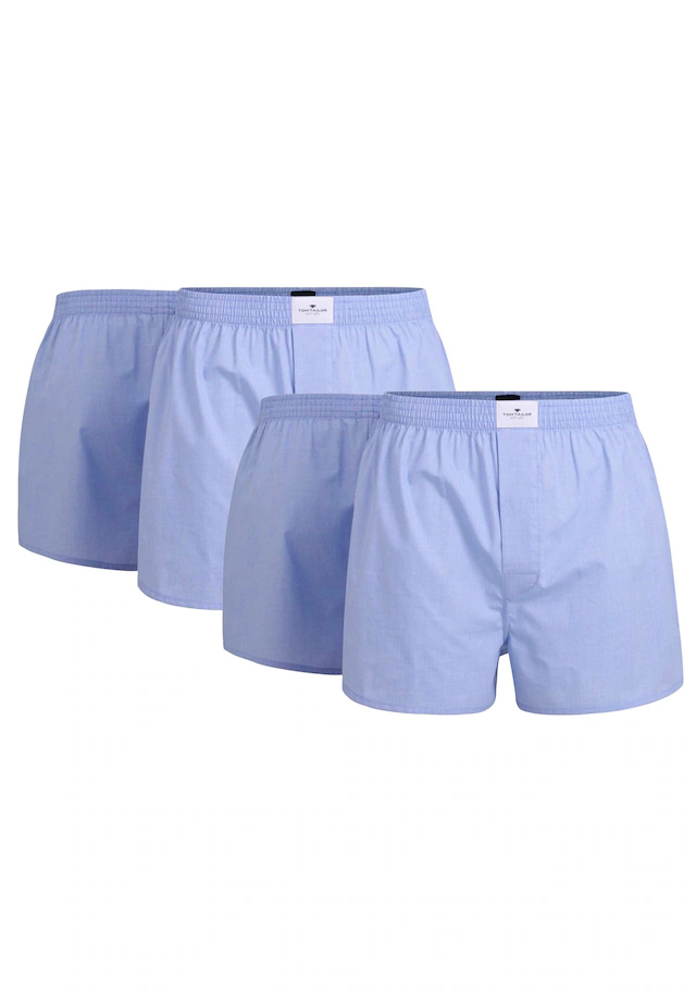 TOM TAILOR Webboxer »Web-Boxershorts 4er Pack«
