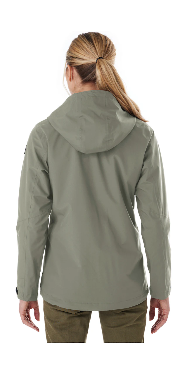 Killtec Outdoorjacke »Damen Regenjacke OOKS 1« Leichte, wasser- und winddichte Jacke, atmungsaktiv, abnehmbare Kapuze
