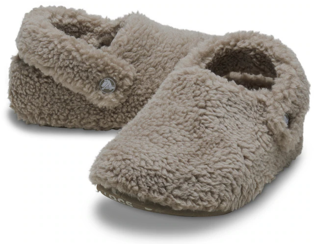 Crocs Hausschuh »Kids' Classic Cozzzy Slipper« Pantoffel, Clog mit Filzwolle