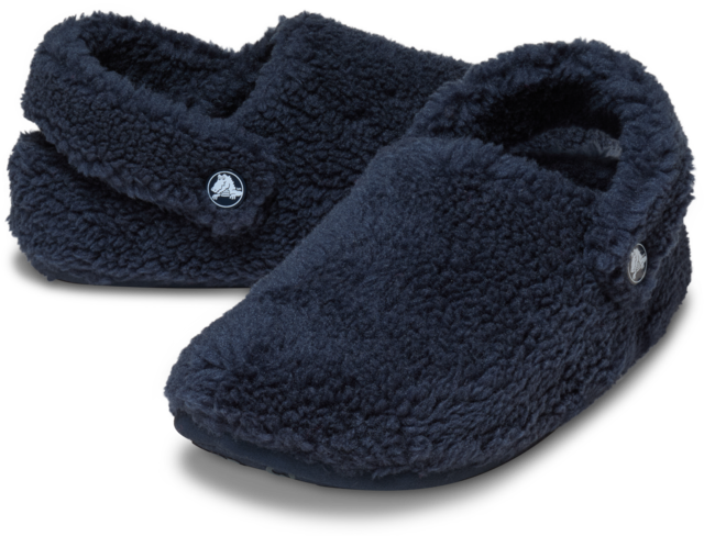 Crocs Hausschuh »Kids' Classic Cozzzy Slipper« Pantoffel, Clog mit Filzwolle