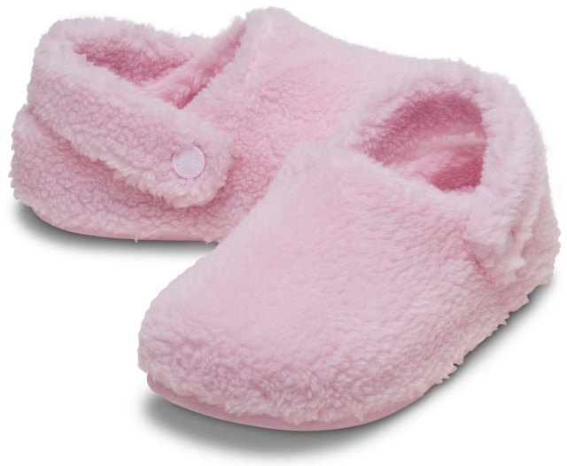 Crocs Hausschuh »Kids' Classic Cozzzy Slipper« Pantoffel, Clog mit Filzwolle