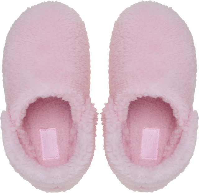 Crocs Hausschuh »Kids' Classic Cozzzy Slipper« Pantoffel, Clog mit Filzwolle
