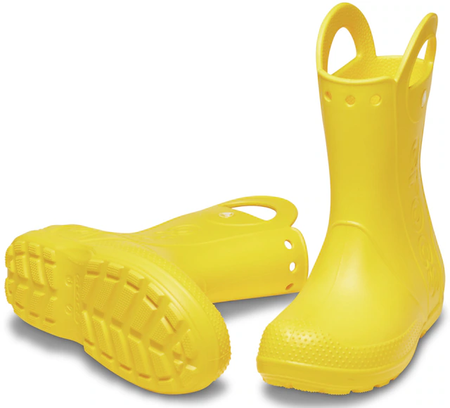 Crocs Gummistiefel »Kids’ Handle It Rain Boot« Matschstiefel mit großen Griffen zum einfachen An- und Ausziehen