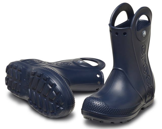 Crocs Gummistiefel »Kids’ Handle It Rain Boot« Matschstiefel mit großen Griffen zum einfachen An- und Ausziehen