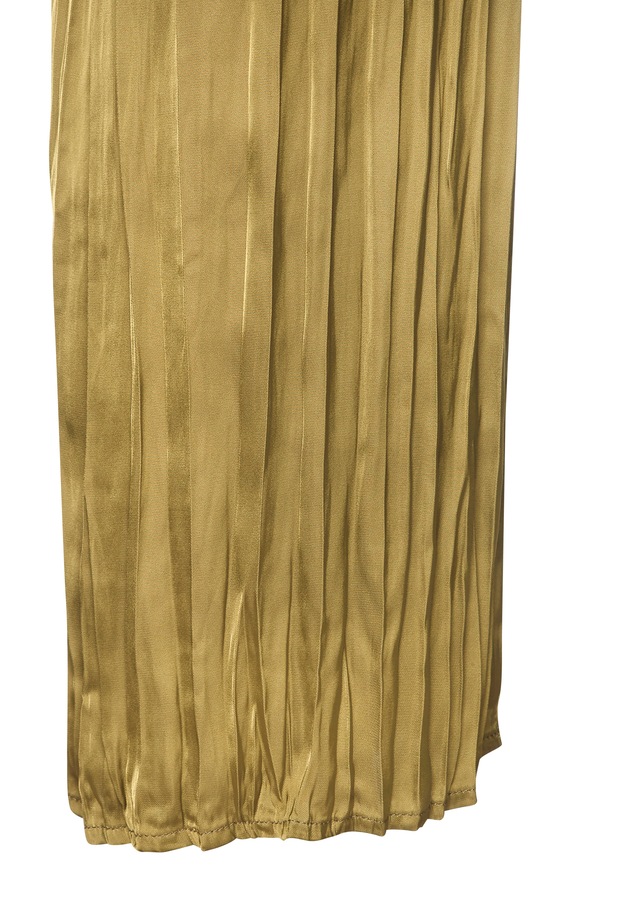 LASCANA Palazzohose »mit weiten, plissierten Hosenbeinen« mit Plisseefalten, leichte Satinqualität, luftige Sommerhose, elegant