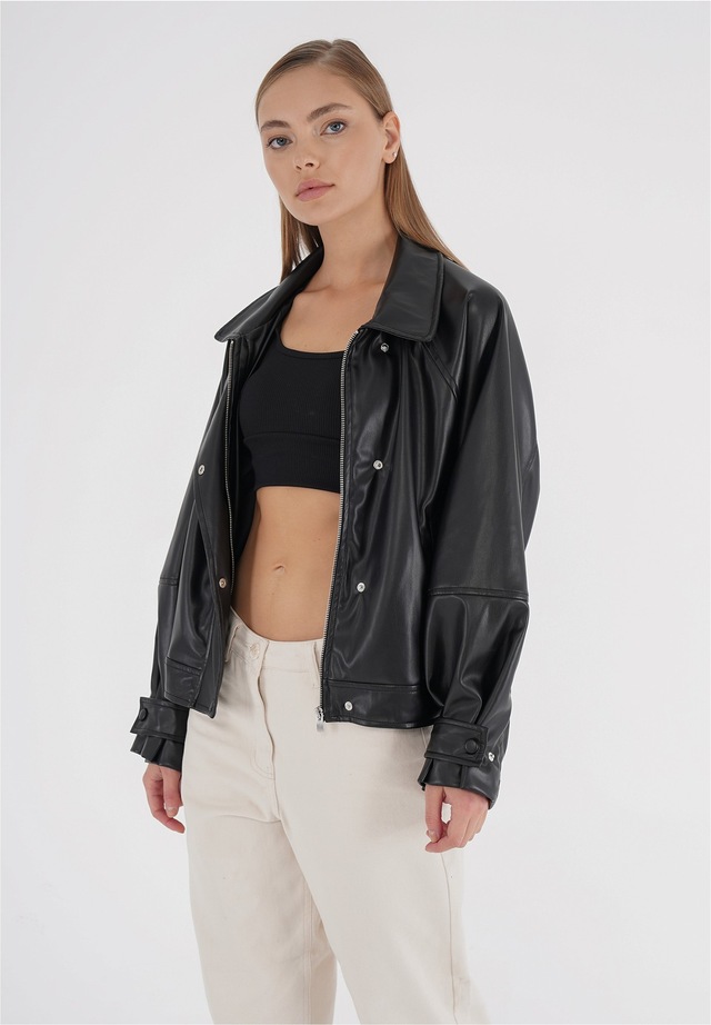 freshlions Outdoorjacke »Mina« 1 Stk. tlg. mit Riegeln an den Ärmeln