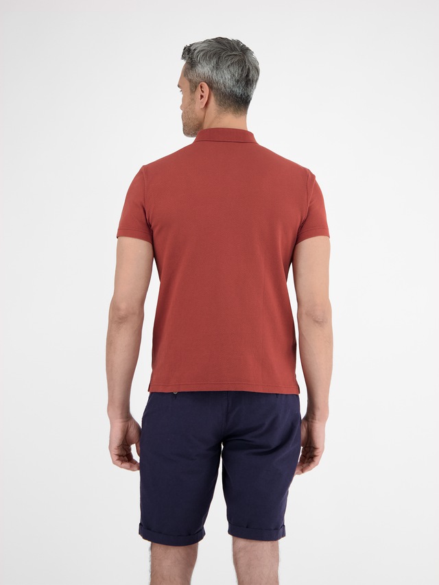 LERROS Poloshirt »Poloshirt in weicher Waffelpiquéqualität«