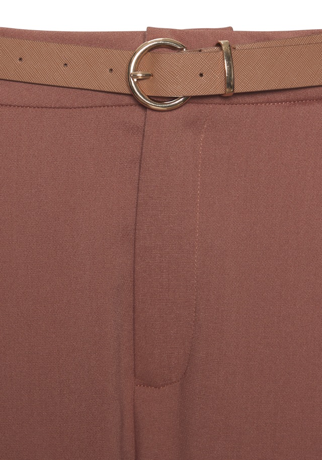 LASCANA Bundfaltenhose »mit schmalem Gürtel in Barrel Form« mit Gürtel, in modischer Barrel-Form, Businesshose, bequem