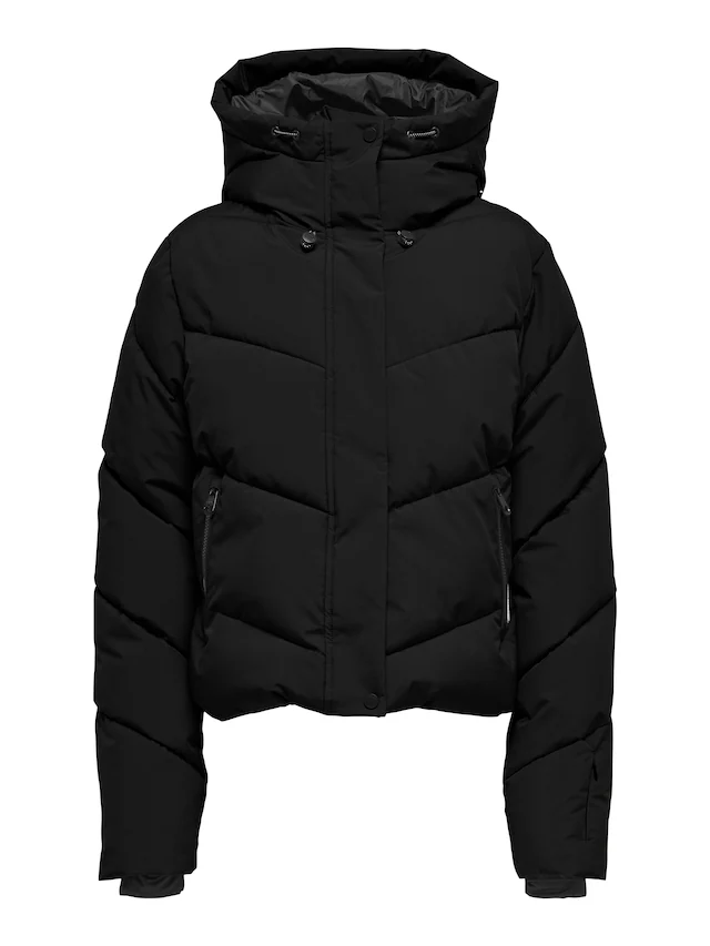 ONLY Steppjacke »ONLHARPER LIFE SHORT PREMIUM JACKET OTW« mit Kapuze