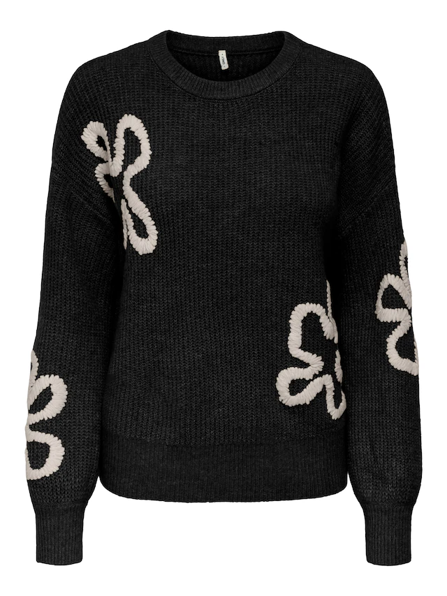 ONLY Strickpullover »ONLDAISY LS STITCH O-NECK KNT«