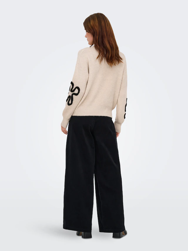 ONLY Strickpullover »ONLDAISY LS STITCH O-NECK KNT«