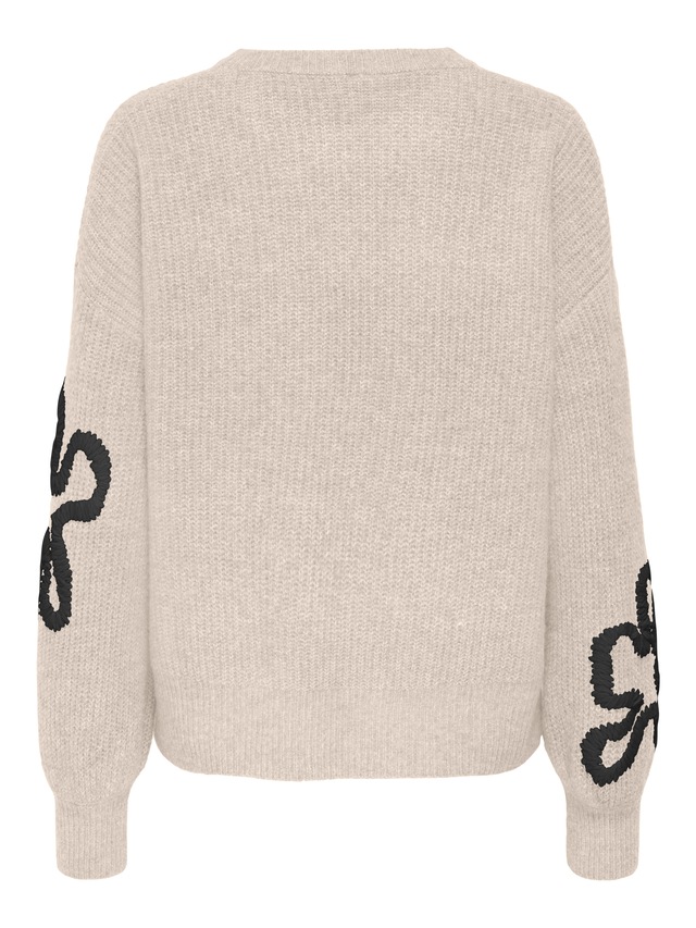 ONLY Strickpullover »ONLDAISY LS STITCH O-NECK KNT«