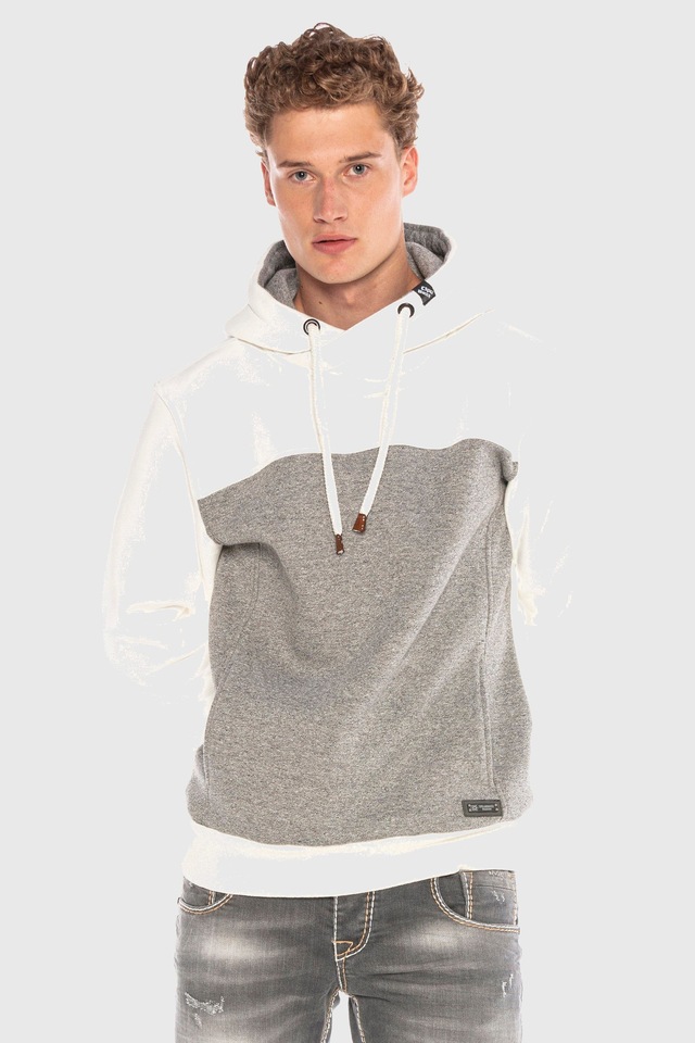 Cipo & Baxx Kapuzenpullover »Sweatshirts« 1 Stk. im Kontrast-Look
