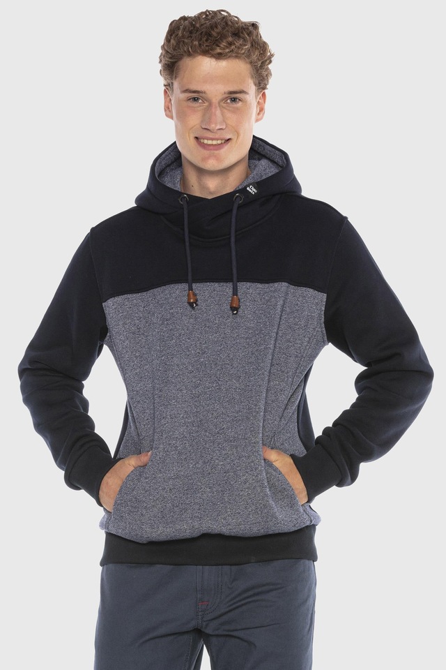 Cipo & Baxx Kapuzenpullover »Sweatshirts« 1 Stk. im Kontrast-Look