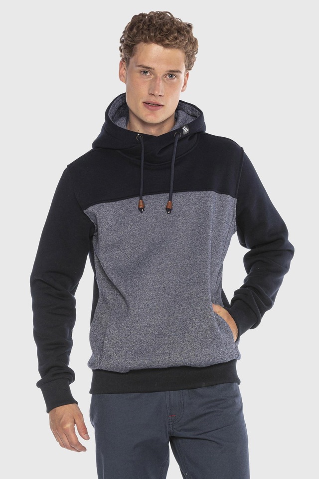 Cipo & Baxx Kapuzenpullover »Sweatshirts« 1 Stk. im Kontrast-Look